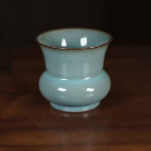 Black celadon slag bucket